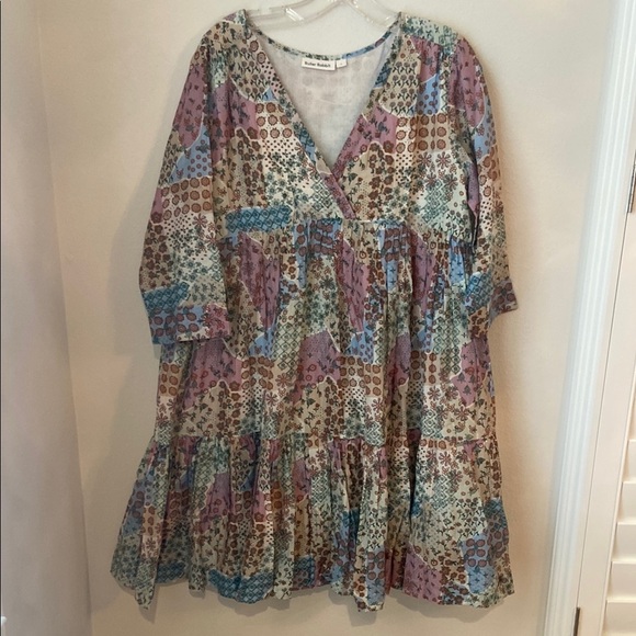 Roller Rabbit Primevere Dontella Silk Blend Dress - Picture 1 of 8